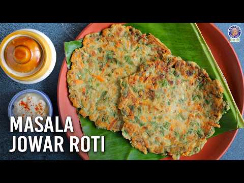 Quick Masala Jowar Roti