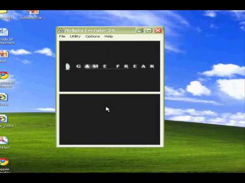 how to play pokemon black on no$gba