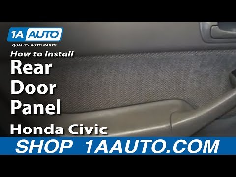 how to remove ek door panel