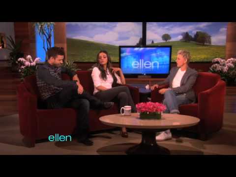 Kunis) - In their new movie, Justin Timberlake and Mila Kunis have quite a few nude scenes. Today they told Ellen what they actually wore during filming -- and shared...