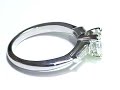 Cushion Diamond Engagement Ring with Tapered Baguettes NYC