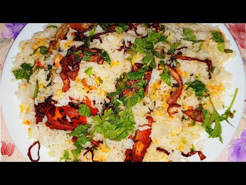 Chicken Tikka Biryani Restaurant Style | Chicken Tikka Biryani Recipe