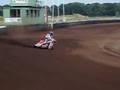 Maurin op de speedwayer lelystad trainen