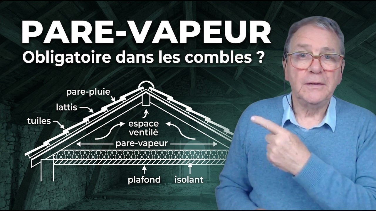 Pare-vapeur en combles perdus : est-ce obligatoire en rénovation ?