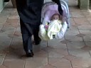 Proud Daddy Walking Out with Master\