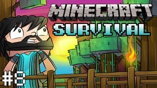 Minecraft: Survival - Part 8 - JUNGLE TEMPLE!