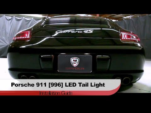 Spyder Auto Installation: 1999-2004 Porsche 911 Carrera [996] LED Tail Lights