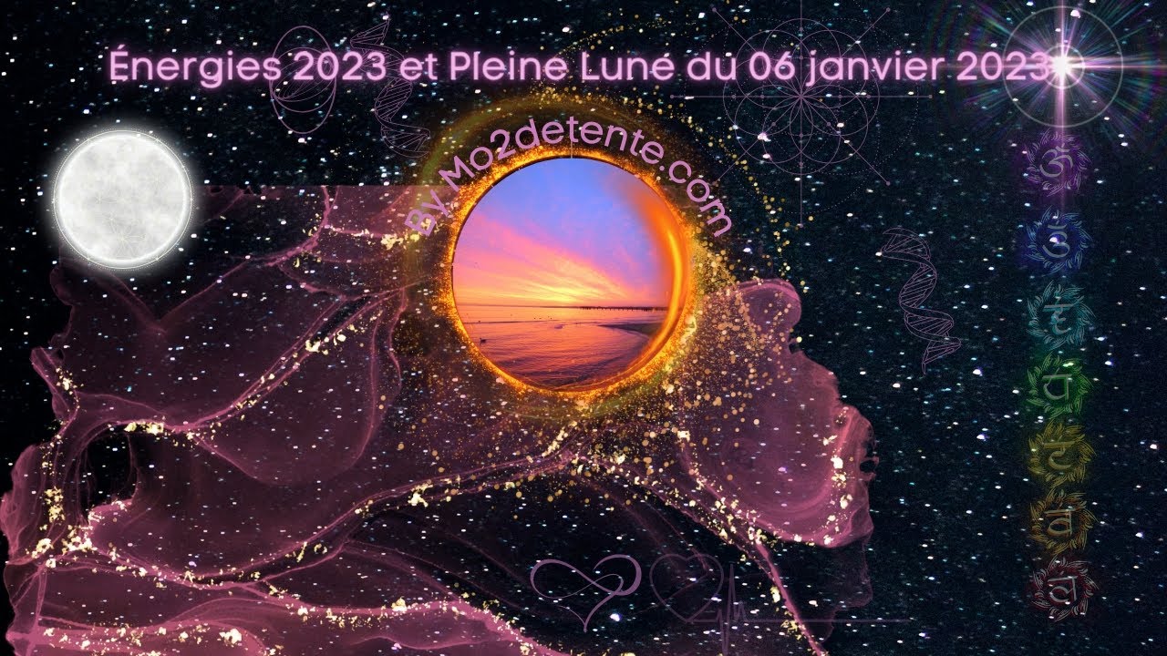 La PLEINE LUNE du 07 janvier 2023 selon MAUD Presse Galactique