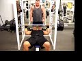 495 lbs bench lock out
