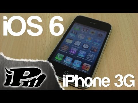 iOS 6 auf iPhone 3G, 2G, iPod Touch 2G, 1G installieren - ANLEITUNG