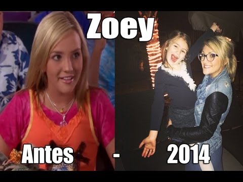Zoey 101 Antes y Después 2014