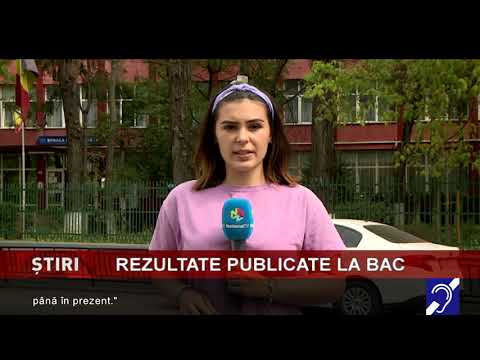 Rezultate publicate la Bac