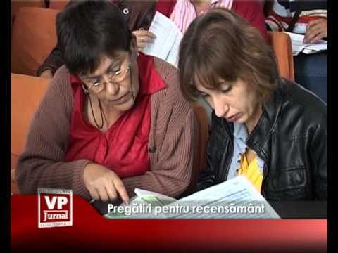Pregătiri pentru recensământ