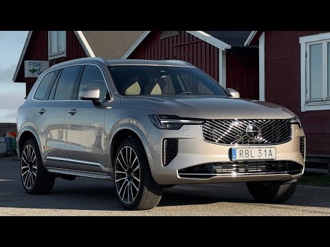 driving the new volvo xc90 in sweden