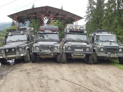 defender - Impressionen unserer Scout Tour im Juli 2013. Die Trails führten in die nördlichen Karpaten Rumäniens und die Waldkarpaten der Ukraine. Einen Reisebericht fi...