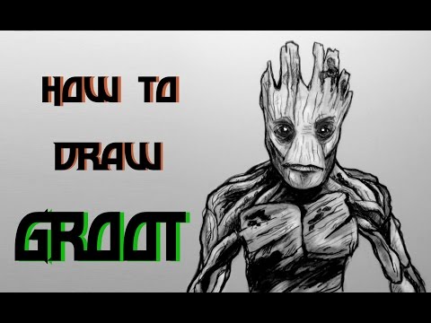 how to draw guardians of the galaxy