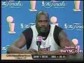 Shaq Owns A Reporter