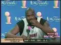 Shaq Owns A Reporter Shaq Owns A Reporter