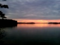 Sunset At Long Cane Park On West Point Lake In Georgia 11/28/09