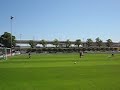 Ajax training, Huntelaar Perez training finishing