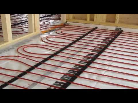 how to bleed uponor underfloor heating