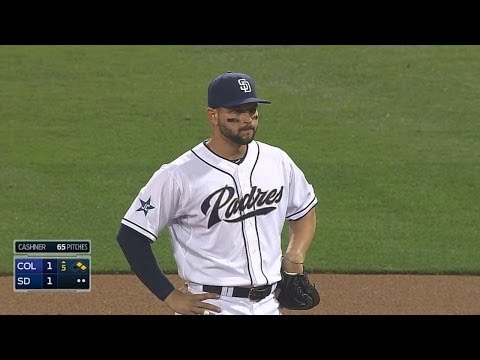 Video: COL@SD: Alonso can't fool umps with dropped liner