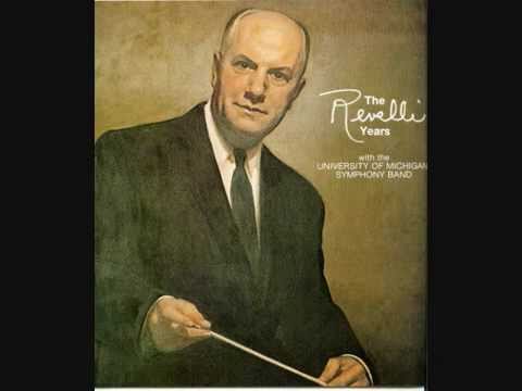 REVELLI CONDUCTS FIESTA DEL PACIFICO (NIXON) ~ UNIVERSITY OF MICHIGAN SYMPHONY BAND