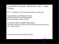 Oracle APEX Tutorial 6 - A Web Service - Part 1 Video Training