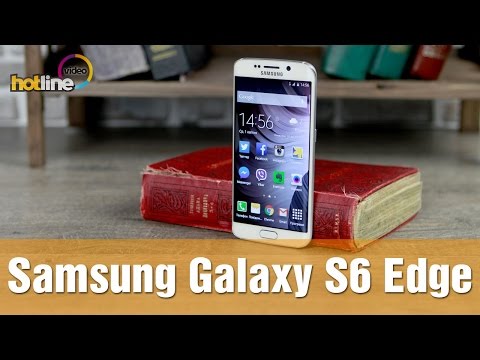Обзор Samsung Galaxy S6 Edge SM-G925F (32Gb, white pearl)
