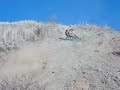 Dirtbike wanhoop hill climb