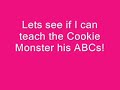 Cookie Monster ABCs