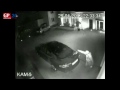 Spalili mu auto, a policja milczy. Nagranie z monitoringu 