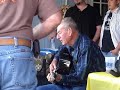 dl menard singing at our families annual easter bash! singing j'ai pass� devant ta porte (his song).  look sal and sal jr. in the background.