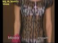 Martina Colombari sfila in intimo su fashion TV