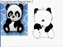 Speed painting a panda Speed painting a panda