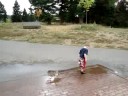 Hudson Boys - Playing in the puddles