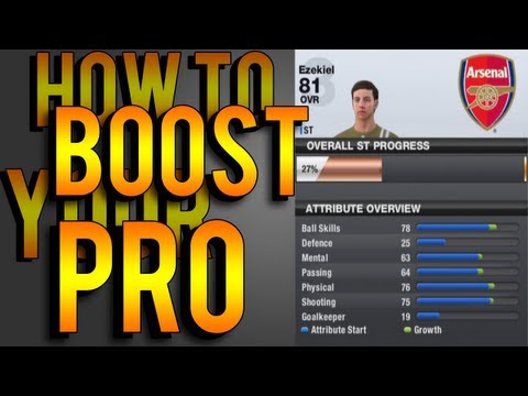 How To Boost Your Pro - Short Video showing people how to use EA token/points to buy in game boosts for their pro so that you can play a lot better in online pro club seasons. Yes, ...