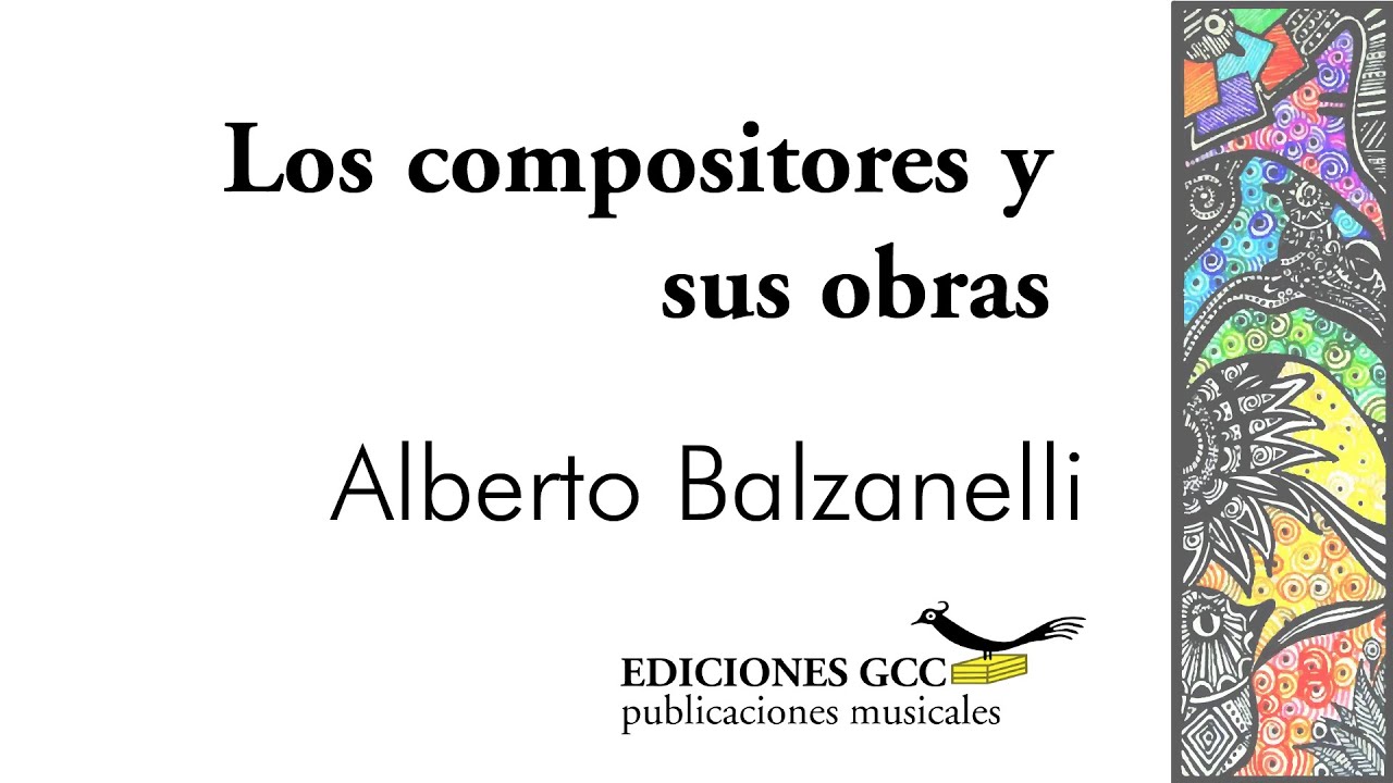 Alberto Balzanelli - Ediciones GCC
