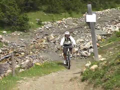 Alpine mountainbiking