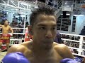 Prathet (TigerMuayThai) cuts / KO’s Jomkitti with uppercut elbows