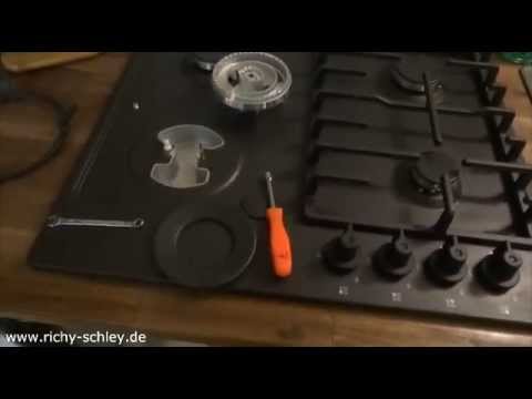Ikea Gaskochfeld Gasherd an 11kg Gasflasche anschließen