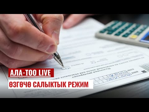 Өзгөчө салыктык режим | 30.11.2023