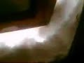 ca. 50cm dicke Schicht über dem Dachfenster - Schneechaos in BaWü