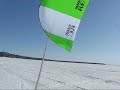 Kite-skiing easter 2008
