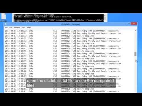 how to repair windows 7 sfc