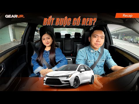 Xe Mỹ bắt buộc có phanh tự động khẩn cấp (AEB) từ 2029 - khi nào thì tới Việt Nam? | GU Recap 133
