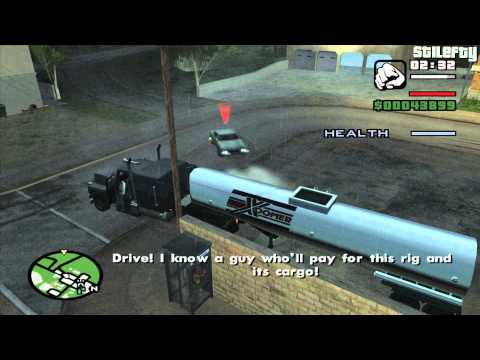 how to attach a trailer in gta san andreas