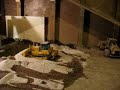 Leveling out the floor dry