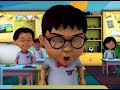 A year has passed, and Upin and Ipin are now in kindergarten at Tadika Mesra. They have made many new friends but are still up to their mischievous antics with their close friends. Fizi and Upin each bring their own pet spiders for play before class starts but their game is interrupted when Miss Jasmin arrives. During class, Miss Jasmin informs the kids about the upcoming month of Ramadhan which makes Upin, Ipin and their gang talk animatedly about their previous fasting experience.