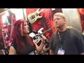 Dean guitars NAMM 2008 and KARL SANDERS of NILE